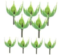POPETPOP 100 Pezzi Calyxes Artificiali per DIY Sepali Decorativi per Creazioni Saponi e Bouquet Fai da Te Materiale Resistente e Realistico per