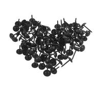 POPETPOP 100 Pezzi Chiodi Decorativi Antichi per Mobili e Zoccolini Neri in | Finitura Elegante, Installazione Semplice, Uso Domestico Versatile, Pezzi per Dettagli di Arredo