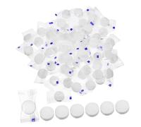 POPETPOP 100 pezzi Salviette Compresse Mini Asciugamani Portatili in Usa e Getta Resistenti e Compatti per Viaggi Sport Attività All Facili da Trasportare e Igienici