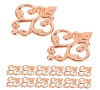 POPETPOP 100pezzi Onlay Furniture Decals Decorative Appliques for Cabinets Drawers and Boxes Chinese Style for Home Decor Transformation