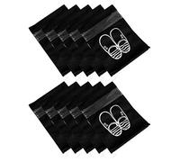 POPETPOP 10pezzi Borsa Porta Scarpe da Viaggio Coulisse Sacchetti Organizer per Calzature Resistente e Pratico per Separare le Scarpe dagli Abiti in Valigia