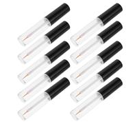 POPETPOP 10pezzi Contenitorper Tubetto di Eyeliner Vuoto in Plastica Trasparente Pennello Sottilper Applicazione Precisa per Conservazione del Liquido per Extension Ciglia per Uso
