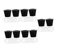 POPETPOP 10sets Base per Ombrellone con Cuneo e Anello Set di Ombrelloni per Stabilizzare Ombrelloni da Giardino e Patio Facile da Installare Compatibile con Tavoli Esterni
