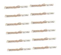 POPETPOP 12 Pezzi Mezuzah Ebraici con Scrittura Sacra per Porta Decorazioni Religiose per Benedizione Casa Accessori Judaici Autentici per Celebrazioni Ebraiche e Protezione Spirituale