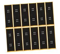 POPETPOP 12 pezzi Nastro Grip Antiscivolo per Finger Skateboard Adesivi Sostitutivi Resistenti Accessori per Controllo Migliorato e Manovre Fluide