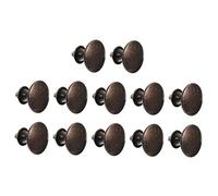 POPETPOP 12 pezzi Pomelli Manopole per Comò Maniglie Resistenti e Antiruggine per Mobili Casa Design Semplice e Duraturo Stile Classico