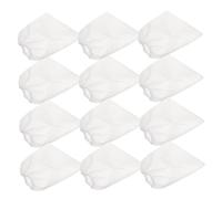 POPETPOP 12 Pezzi Sacchetti Portatili Bianco Aspiratore e Unghie Tessuto Non per Facili da Installare, per Domestico e Saloni Professionali