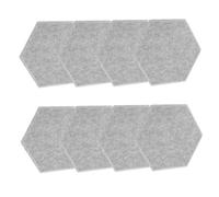 POPETPOP 12pezzi Pannello Acustico per Parete Isolante Acustico Fonoassorbente Feltro Resistente Riduce Rumore Adatto Case Uffici Studi Registrazione