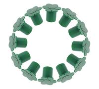 POPETPOP 12pezzi Tappi Protettivi in Plastica per Canne da Giardino Coperture Angolari per Cimature di Sicurezza Tappi Terminali per Bastoncini di bambù Recinzioni e Percorsi Esterni