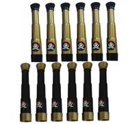 POPETPOP 12pezzi Telescopio Monoculare Portatile Per Ragazzo Ragazza Giocattolo Pirata Piccolo Multifunzionale Per Esplorare e Osservare Mondo