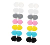POPETPOP 14 pezzi Flipping Eye Lens Cases in PP Material Push Type Containers Compact And Leak Resistant For Travel And Daily Use