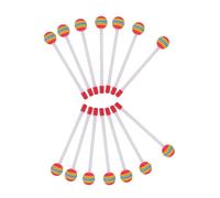 POPETPOP 14pezzi Pz Bacchette Per Percussioni Per Ragazzo Ragazza Testa Morbida in Colorata Per Xilofono e Accessori Per Batteria Di Esercizio La Musica