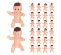 POPETPOP 150 pezzi Miniature Bambole Plastiche per Shower per Giochi con Cubetti di Ghiaccio e Decorazioni Torta Regali Festa Nascita Bambina