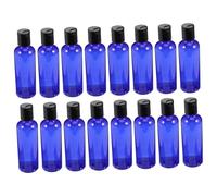 POPETPOP 16pezzi Flaconi Ricaricabili Pressione Per Shampoo Bagnoschiuma e Cosmetici Da Viaggio Riutilizzabili e Ecologici