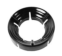 POPETPOP 1pezzi Copertura Per Stufa Gas Smaltata Cappa Risparmio Energetico Per Fornelli Gas Parabrezza Antivento Per Casa e Ristorante Cinque Slot