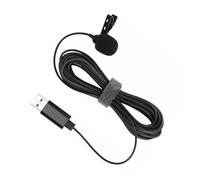 POPETPOP 1pezzi Microfono Clip Da Collo Usb Per Smartphone Live Streaming Tecnologia Di Raccolta Attiva Del Suono