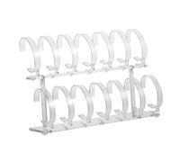 POPETPOP 1Pezzi Orologi Acrilico Trasparente Rimovibile Espositore per Orologi Design Resistente e Facile per Appassionati