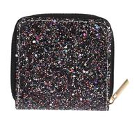 POPETPOP 1pezzi Portafoglio Donna Mini con Zip Borsellino Portamonete Leggero e Resistente con Paillettes Bustina Portatutto alla Moda per Ragazza per Monete e Cosmetici
