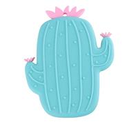 POPETPOP 1pezzi Spazzola Da Cactus Alimentare Scrubber Per Bagno Con Design Ergonomico Esfoliante Per Corpo e Massaggio Schiena Verde Scuro Accessorio Per Igiene Personale