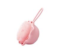 POPETPOP 1pezzi Spazzola in Silicone per Pulizia del Corpo per Massaggi e Bagno Adatta Braccia Gambe Petto e Schiena Design Compatto e Materiale Sicuro Stili multipli