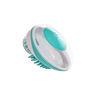 POPETPOP 1pezzi Spazzola Massaggiante Per Lavaggio Animali Domestici Accessorio Verde Per Bagno Di Cani e Gatti Massaggio e Pulizia Con Dispenser Per Shampoo