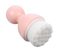 POPETPOP 1pezzi Spazzola Per Pulizia Viso Con Manico Ergonomico Rimuovi Punti Neri e Detergi La Spazzola Morbida Sintetica Per Uso Quotidiano e Pratico