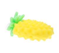 POPETPOP 1pezzi Spugna Da Bagno Per Forma Di Ananas Esfoliante e Massaggiante Perfetta Per Bagnetto Dei Leggera e Facile Da Riporre Pulizia e Divertente