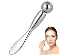 POPETPOP 1pezzi Stick Massaggiatore Per Crema Contorno Occhi Di Strumento Di Bellezza Portatile Per Della e Massaggio Antirughe Design Compatto Con Due Estremità Per Applicazione e