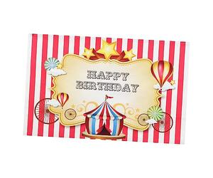 POPETPOP 1pezzi Titolo Proposto Sfondo Fotografico Per Festa Di Carnevale Leggero e Resistente Decorazione Versatile Per Eventi Foto e Casa