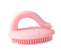 POPETPOP 1pezzo Spazzola Da Bagno Per Bambino in Silicone Portatile Per Doccia e Esfoliazione Morbida e Confortevole Leggera e Facile Da Usare Rosa
