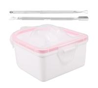 POPETPOP 1set Ciotolper Ammollo Unghie Doppio Rosa Vaschetta Spa Manicurper Ammorbidire Cuticole e Rimuovere Smalto Accessori Nail Art Professionali per Domestico