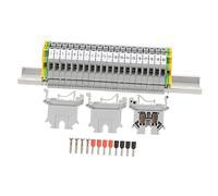 POPETPOP 1Set Kit Terminali Din per Cablaggio per Progetti Automazione e Ristrutturazione Garage Resistente e Facile