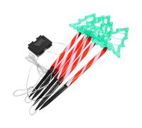 POPETPOP 1set Lampade Natalizie Led Impermeabili Per Giardino Decorazione Esterna Con Picchetti Illuminazione Per Percorsi Natalizi e Feste Di Decorative Per Esterni