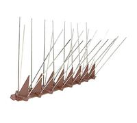 POPETPOP 1set Punte Acciaio Inossidabile per Allontanare Piccioni Protezione per Giardini Tetti e Recinzioni Soluzione e Pratica per Scacciare Uccelli Senza Danni Punte da Confezione