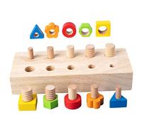 POPETPOP 1Set Puzzle Educativo per Riconoscimento e Sviluppo delle Abilità Motorie e Sensoriali Adatto per Anni