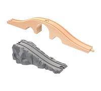 POPETPOP 2 Accessori per Ponte Legno e Pendente per Ferroviari per Sviluppare e Creatività Nei
