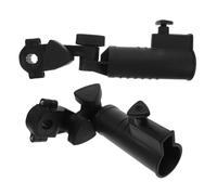 POPETPOP 2 Ombrelli Golf Cart Regolabile Supporto Stabile per Carrelli Golf Passeggini Sedie Rotelle e Spiaggia con Angolo Personalizzabile