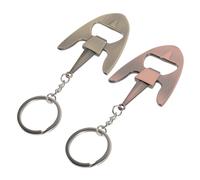 POPETPOP 2 pezzi Apribottiglie Portachiavi in Metallo di Ancora Manuale e Compatto per Accessorio da Bar e Feste Regalo Originale per Amanti delle Bevande
