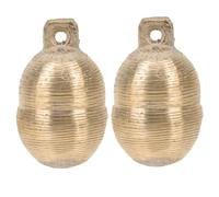 POPETPOP 2 pezzi Campanellini in per Animali Domestici Campane Piccole per Pecore e Bovini Resistenti e Decorative per Collari Accessori Unici e Chic