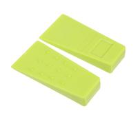 POPETPOP 2 pezzi Cuneo per Abbattimento in Plastica Resistente Strumento per Taglio Legno con Punte Antiscivolo per Controllo e Guida Precisa Del Accessorio per Spaccalegna Outdoor
