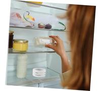 POPETPOP 2 pezzi Etichette Adesive Bianche Rimovibili Etichette Scrivibili per Conservazione Alimenti Adesivi Pratici per Cucina e Frigorifero Residui