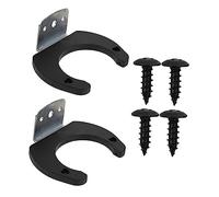 POPETPOP 2 pezzi Gancio per Microfono in Resistente Supporto Murale Mic Holder Professionale per Ktv Hotel e Uso Domestico Accessorio Sostitutivo Durevole e Stabile