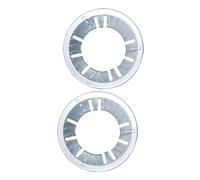 POPETPOP 2 Pezzi Gas Wok Protezione Antivento per Gas con Supporti per Design Pratico e Campeggi