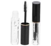 POPETPOP 2 pezzi Gel per Sopracciglia Trasparente Fissaggio e Modellante con Pennello Volume e Texture Naturali per Donne e Ragazze