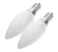 POPETPOP 2 pezzi Lampadine LED con Motivo Decorativo Colori Natalizi Luminosa Luce Calda Risparmio Energetico Compatibili con Portalampade per Decorazioni Festive