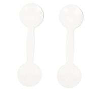 POPETPOP 2 pezzi Occluder per Test Visivo Antiscivolo Ergonomico e Confortevole Strumento Essenziale per Esami della Vista Domestici Design Affidabile e Materiale