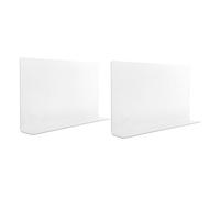 POPETPOP 2 Pezzi Paraspruzzi Trasparente per Vasca da Bagno Protezione Anti-Spruzzi in PVC Stabile Facile Installazione Design per Bagni