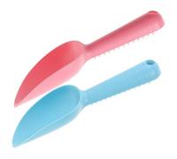 POPETPOP 2 Pezzi Piccolo pala allentante pale strumento di giardinaggio notizia in anticipo rosa attrezzi per diserbo da giardino vanga da giardino pala a mano pala vegetale pianta Blu