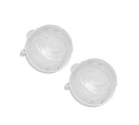 POPETPOP 2 pezzi Protezione per Cucina Gas Trasparente Copri Sicurezza Difficile da Aprire Facile da Installare Compatibile con Cucine Gas