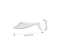 POPETPOP 2 pezzi Specchietti Retrovisori Specchietti Manubrio Vetro Antiriflesso Design Unico e Resistente per Visibilità e Sicurezza Alla Guida